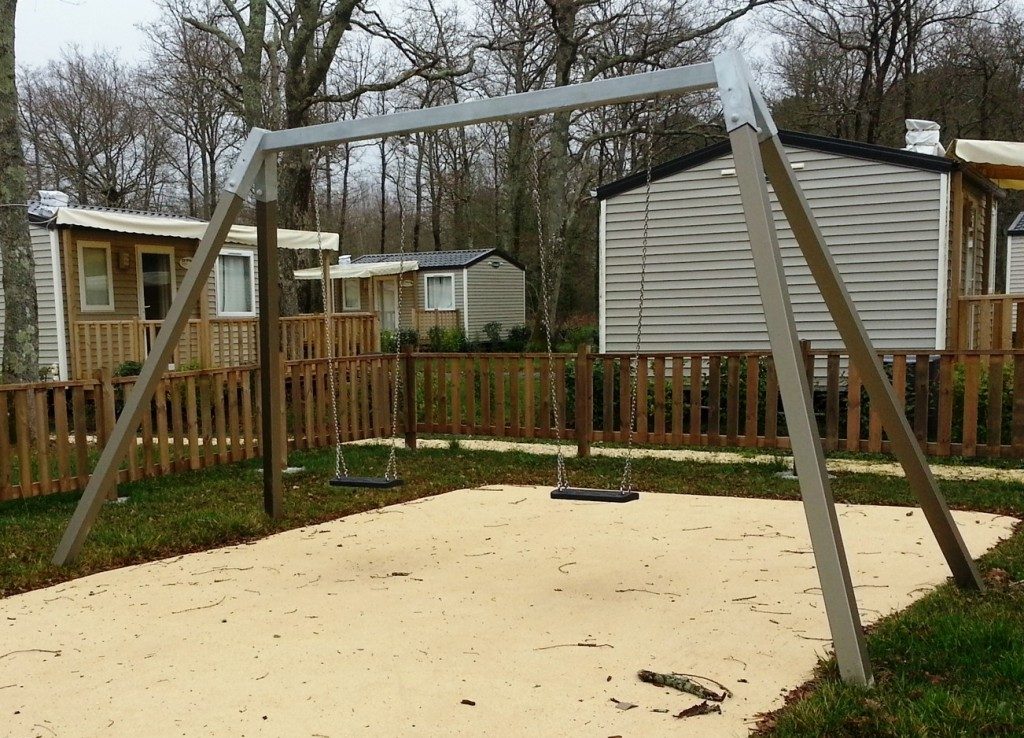 Balançoire 2 pl APB aluminium_Synchro