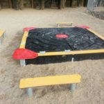 Bac à sable avec couvercle fermé ASB_synchro