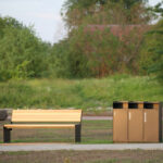 MAG Corbeille tri acier 3x65L