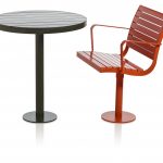 Parco armchair and table