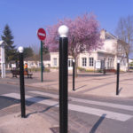 Potelet Haute visibilité boule_PC