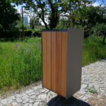MAG Corbeille 50L bois et acier