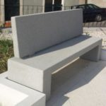 Banc midori Rectiligne avec Dossier