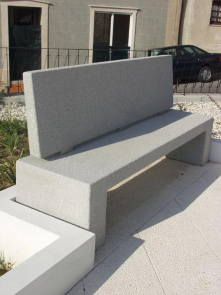 Banc midori Rectiligne avec Dossier