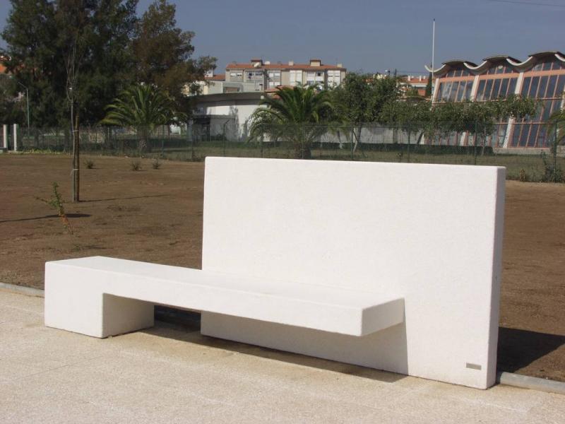 Banc midori Águeda avec dossier