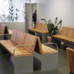 Värtan banc en bois