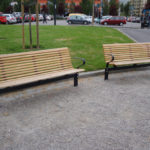 n°2 banc en bois