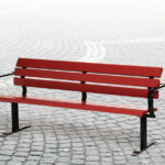 Kalmarsund banc en bois confort pour les séniors