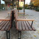 Kajen Banc en bois aussi adapté pour les séniors