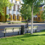 Kalmarsund banc en bois confort pour les séniors