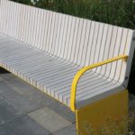 Värtan banc en bois