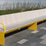 Värtan banc en bois