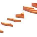 banquette bois Origami_midori