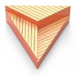 banquette bois Origami_midori