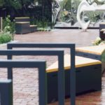 banquette bois Origami_midori