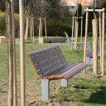 Nisha banc en bois_midori