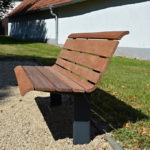 Nisha banc en bois_midori