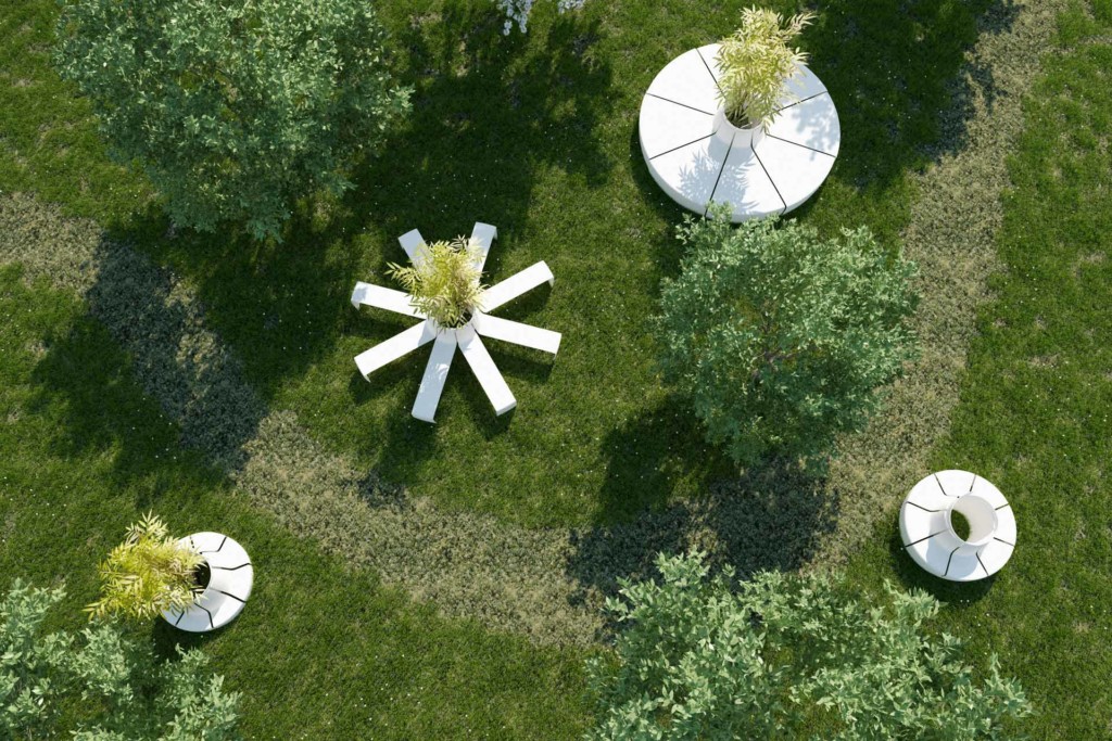 midori_gamme banc Petal