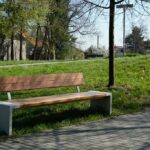 SIBELA banc long 2400mm