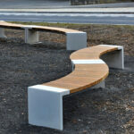 SIBELA banquette courbe