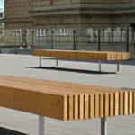 BORDO banquette bois 3000mm