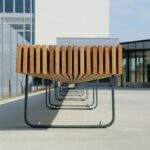 BORDO banquette bois 3000mm