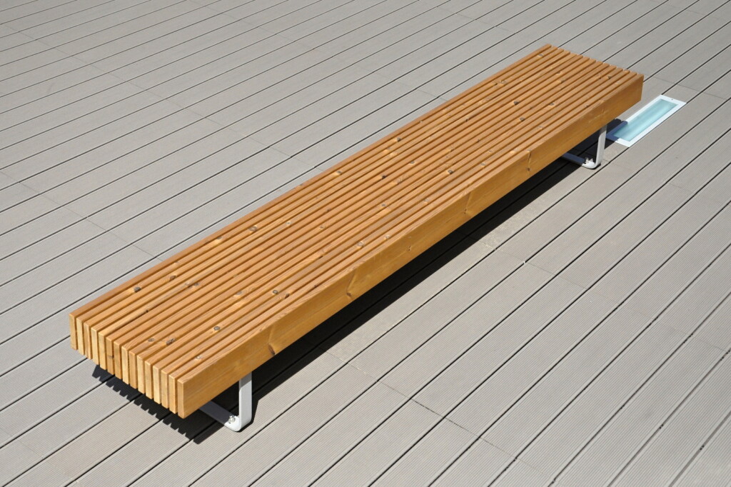 BORDO banquette bois 3000mm