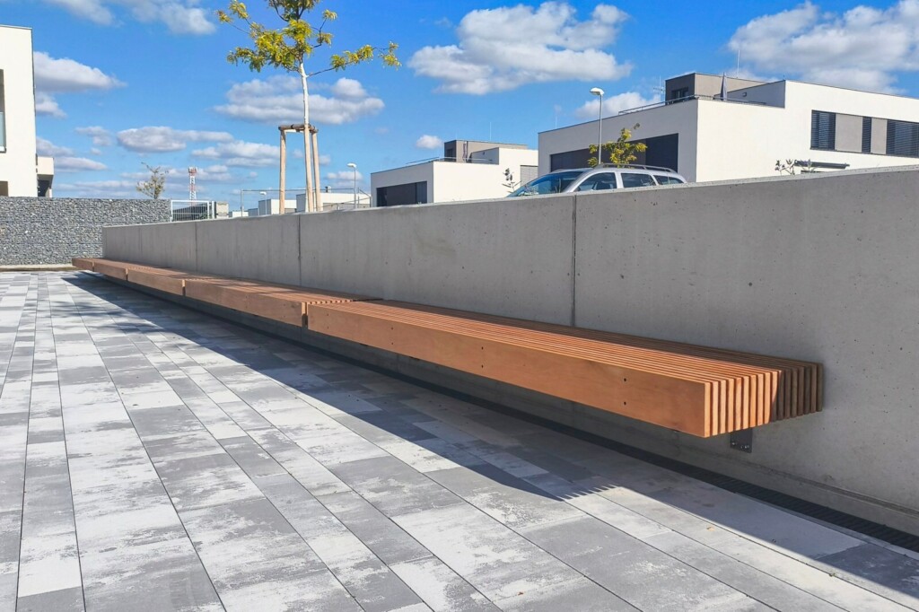 BORDO banquette longue murale