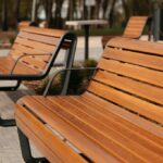 BOROLA banc avec accoudoirs