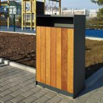 MAG Corbeille bois 120L