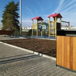 MAG Corbeille bois 120L