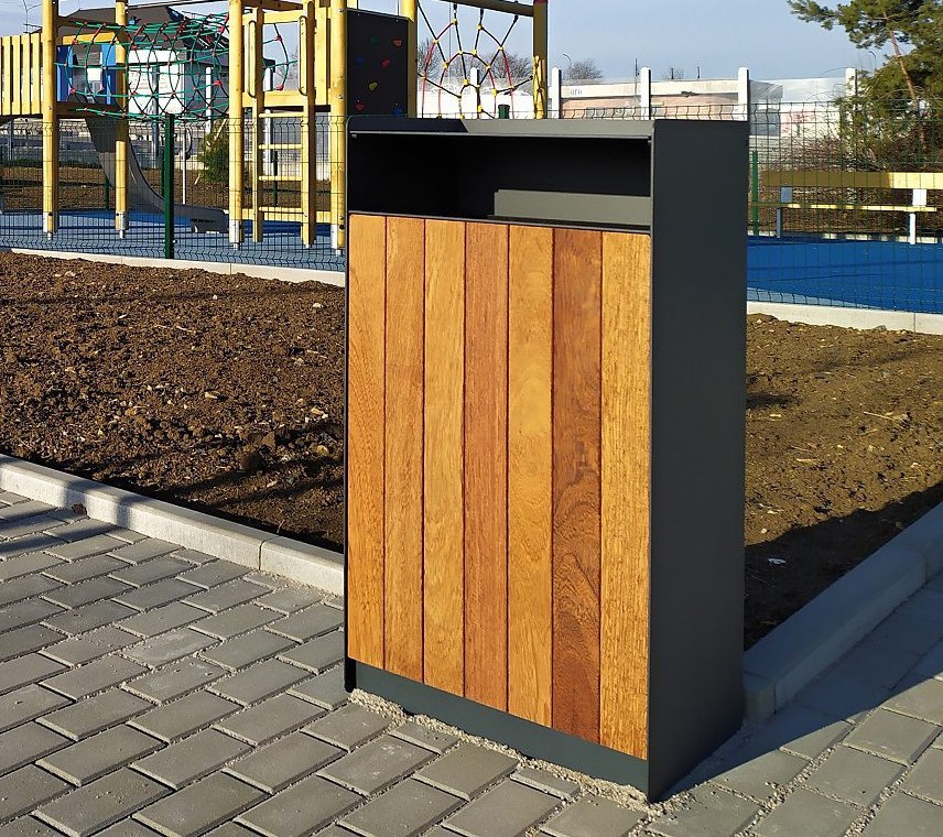 MAG Corbeille bois 120L