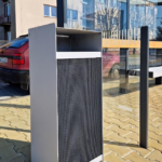 MAG corbeilles 65L acier perforé
