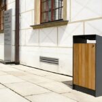 RAILA Corbeille bois 120L