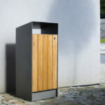 RAILA Corbeille bois 50L
