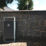 STADIUM Corbeille acier 60L