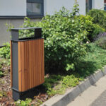 STADIUM Corbeille bois 60L