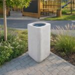 BEKO Corbeille béton 55L