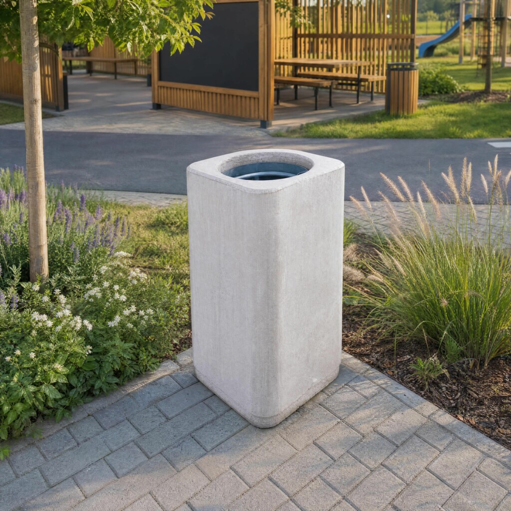 BEKO Corbeille béton 55L