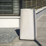 KOLN Corbeille béton simple 75L