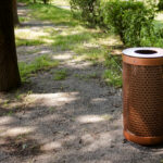 ROBUST Corbeille acier 60L